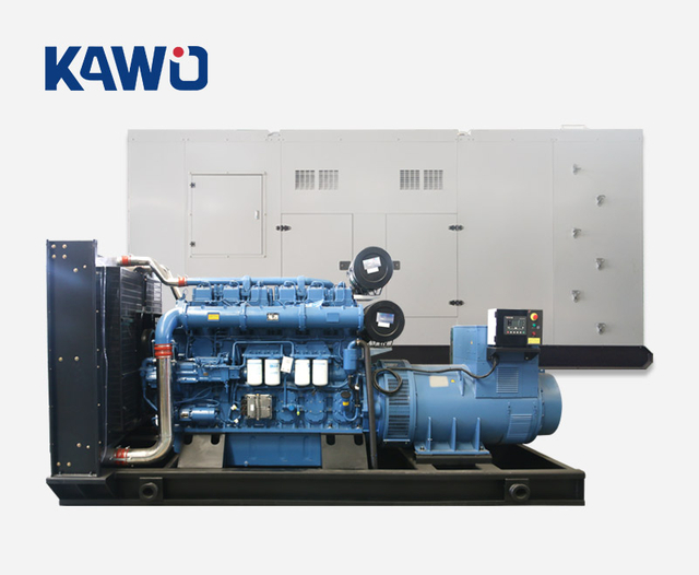 Anti - Corrosion 10 - 5000kW Silent Diesel Generators From KAWO for Coastal Projects