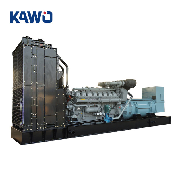 Robust Silent Diesel Generator with Weatherproof Construction