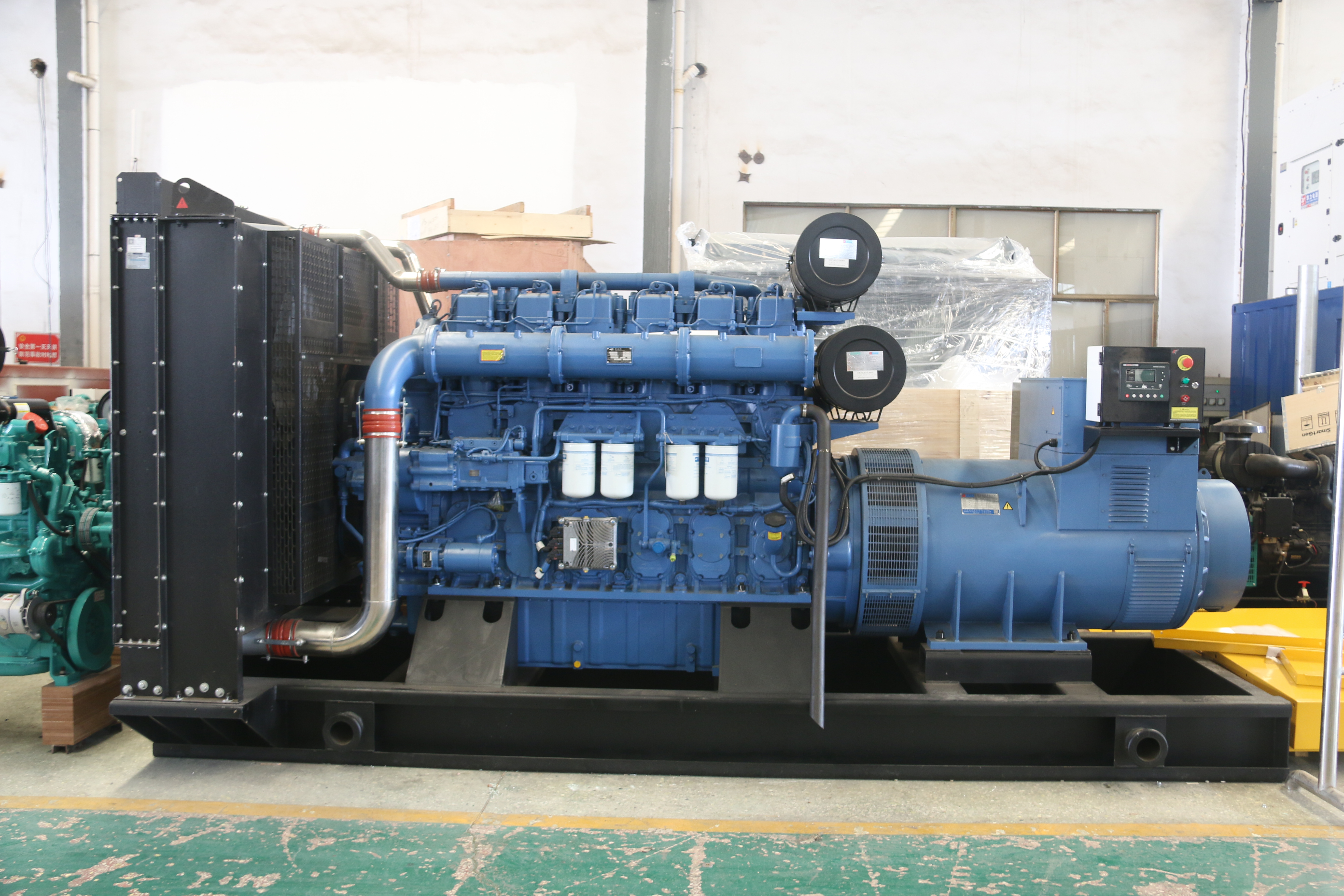 Yuchai 1000KW Open-Type Diesel Generator Set: Reliable Power for Industrial Applications