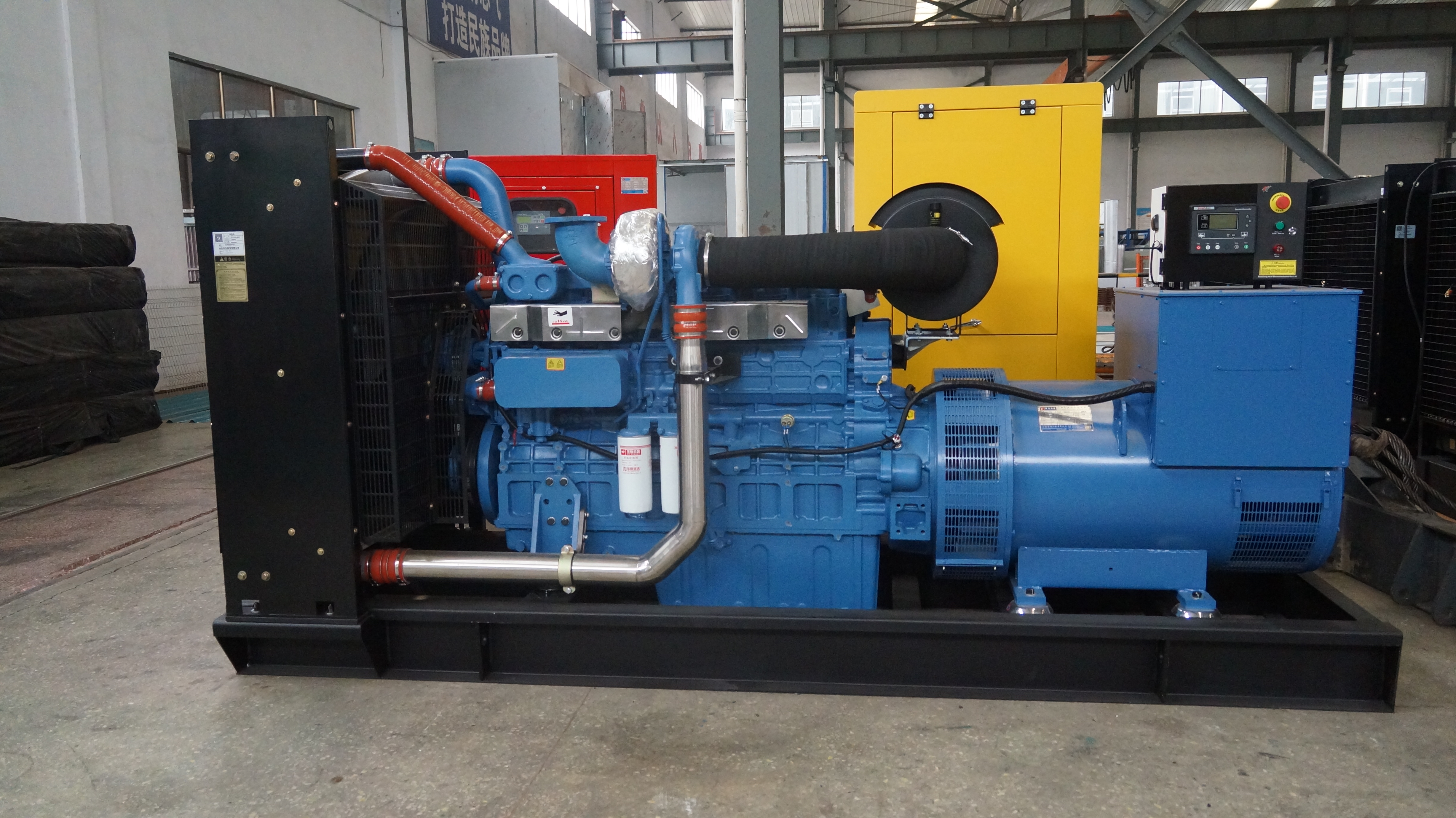 Reliable Power for Demanding Applications: The YUCHAI 400KW Open-Type Diesel Generator Set