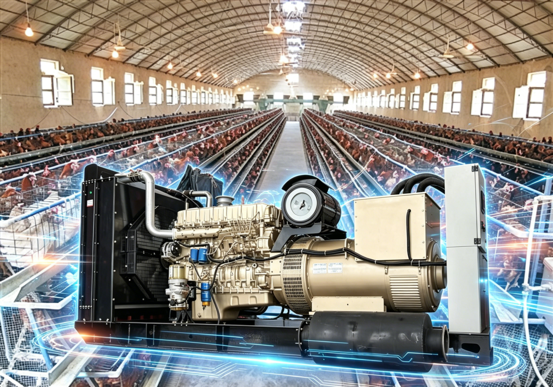 KAWO丨 Reliable Power Supply: The Backbone of Modern Livestock Farming