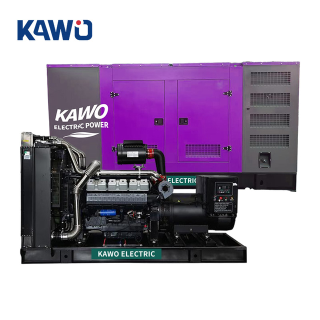 Ultra - Quiet Industrial - Grade Diesel Generator with Advanced Soundproof Enclosure